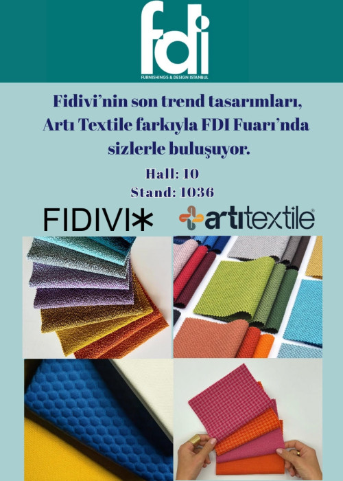 Artı Textile farkıyla FDI Fuarı'nda sizlerle buluşuyoruz!